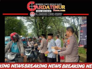 Berkah Ramadhan 1445 H, Polda Sulsel Bagi Takjil Gratis Kepada Masyarakat dan Pengguna Jalan