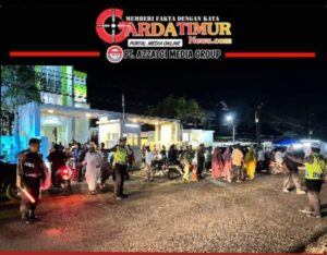 ‍Sat Lantas Polres Takalar Lakukan Pengamanan Sholat Tarawih, Demi Wujudkan Rasa Aman Kepada Masyarakat. 