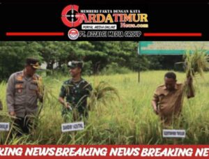 Panen Raya Kodim 1426 Takalar Di Hadiri Kapolres. 