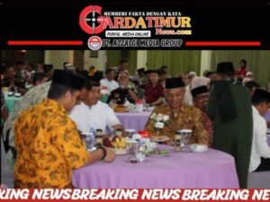 Kapolres Beserta Dandim Gowa Buka Puasa Bersama  Sekaligus Hadiri Lepas Sambut. 