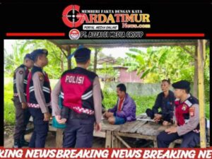 Patroli Dialogis Sat-Samapta Polres Takalar Demi Menjaga Kamtibmas di Bulan Ramadhan. 