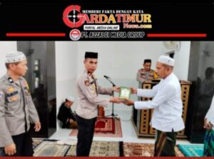 Jumat Curhat di Makammu’, Polres Takalar Berbagi Paket Sembako
