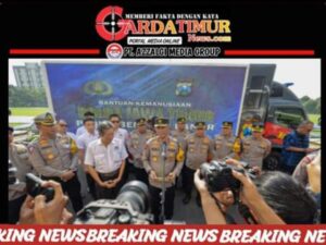 Kapolda Jatim Berangkatkan 50.789 Paket Bantuan Kemanusiaan untuk Warga Terdampak Banjir Jateng