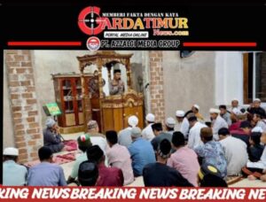 Hadiri Peringatan Nuzulul Qur’an, Kapolsek Mapsu Beri Pesan Ini Bagi Warga 