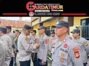 Kapolres Gowa Pimpin Pemeriksaan Sikap dan Penampilan Personel Polres Gowa