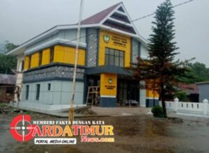Bangunan Pos Pelayanan Publik Kec Biringbulu Telah di Resmikan Oleh Bupati Gowa, Sayangnya Menyisakan Hutang Material 80 juta,Kok Bisa ya?