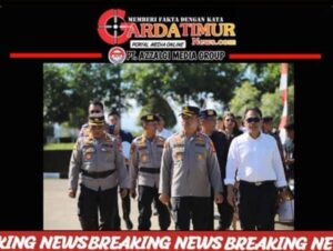 Kapolres Gowa Dampingi Kapolda Sulsel Dalam Serah Terima Jabatan Pangdiv 3 Kostrad Pakkatto