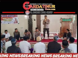 Polres Takalar Gelar Jumat Curhat di Masjid An-Nur Desa Lassang