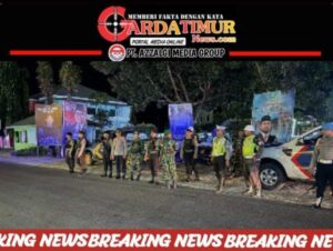 Patroli Gabungan TNI-Polri Dalam Rangka Cipta Kondisi