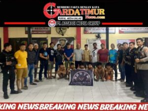 Warga Marbo Diteror Aksi Pembusuran, Polres Takalar Berhasil Amankan Geng Motor Hantu Malam. 