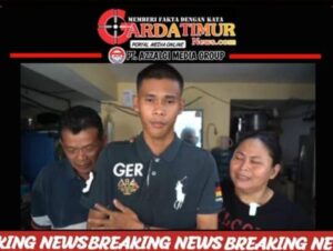 Dengan Terisak, Satrio Sampaikan Terima Kasih Kepada Kapolri. 