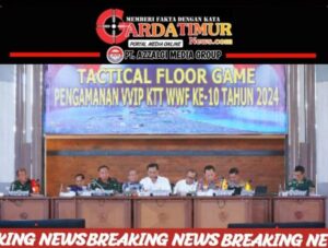 Jelang KTT World Water Forum, TNI Gelar Tactical Floor Game di Bali. 