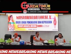 Pembukaan Musyawarah Lokal ke X ORARI Lokal Pangkajene Dan Kepulauan. 