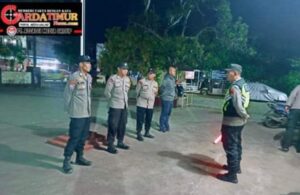 Dalam Rangka Harkamtibmas, Polsek Polut Gelar Operasi Cipta Kondisi. 