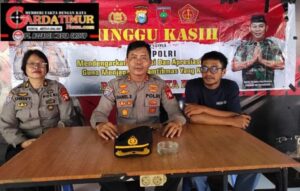 Minggu kasih polda sulsel sasar pengunjung warkop 51 Kec.Biringkanaya.