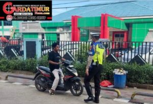 Wujudkan Kamseltibcar Lantas, Sat Lantas Polres Takalar Gelar Penerangan Keliling. 