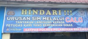 Pelayanan Satpas SIM Polres Pelabuhan Belawan Sesuai SOP, Kasat Lantas: Komitmen Pelaksanaan WBM Dan WBK