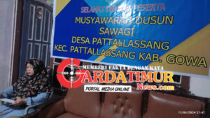 Pertemuan Musyawarah Dusun Sawagi Desa Pattallassang Kec Pattallassang Kab Gowa