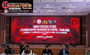 Polri Tangkap Buronan Thailand Paling Dicari. 