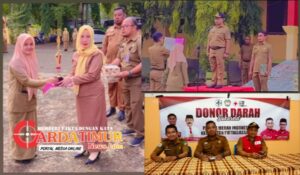 Koorwil Dinas Bidang Pendidikan Kec Pattallassang Gowa, Upacara Bendera Peringati Hari Lahir Pancasila, Penyerahan Penghargaan Dan Donor Darah