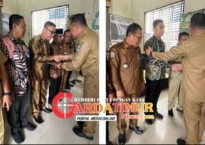 H. Ibnuh hajar S.Sos Sukses Pimpin Sertijab 7 Kepala Desa Di Tanjung Morawa.