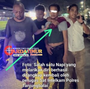 Kajari Tanjungbalai Beri Apresiasi Kapolres Dan Jajarannya : Napi LP Klas IIB Yang Kabur Kembali Diringkus