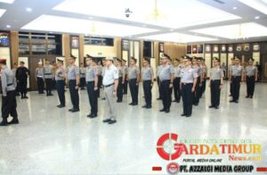 Kapolri Pimpin Upacara Kenaikan Pangkat 31 Pati Polri. 