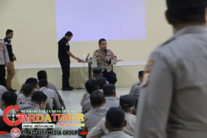 Kapolres Gowa Berikan Arahan Mitigasi Pelanggaran Hukum Bagi Personel. 