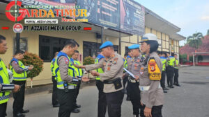 GANDENG PROPAM, KASAT LANTAS POLRES GOWA GELAR GAKTIBLIN KE PERSONIL