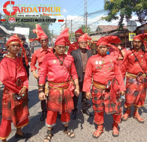 Mahasiswa Aliansi Kebudayaan pertanyakan Kisruh Balla Lompoa Lembaga Adat Kerajaan Gowa.