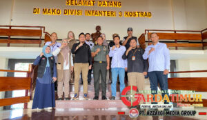 Mengawal Hak Pilih, Bawaslu Gowa lakukan Audensi di Kostrad. 