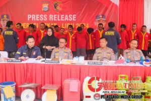 Polda Sulsel Tangkap 847 Orang selama Operasi Pekat Lipu 2024.