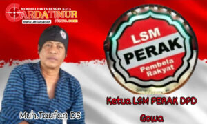 Kasus Dugaan Korupsi Proyek Rehabilitasi jaringan D.I. Bili Bili Ketua LSM PERAK DPD Gowa; Penyelidikan Belum Tuntas…!!.