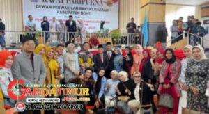 Legislator Cantik Andi Tenri Walinonong Resmi Lantik Sebagai Anggota DPRD Bone 2024-2029.