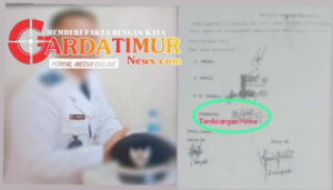 Diduga Kades Harapan Baru Mandau Bengkalis Langgar UU KIP No.14 Tahun 2008 Dan Keterlibatan Pemalsuan Tanda Tangan.