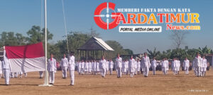 Meriah Upacara Peringatan HUT RI Ke 79 Tahun 2024 Tingkat Kec Pattallassang, Paskibra SMAN 21 Kab Gowa