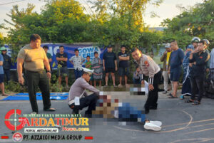 Terlibat Lakalantas, Dua Orang Pengendara Roda Dua Tewas Ditempat di Gowa. 