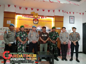 Kasipropam Polres Gowa Kontrol Piket Pam Kantor KPU dan Bawaslu Jelang Pilkada 2024-2025.