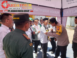 Polres Gowa Amankan Pendaftaran Pemilihan Serentak Calon Bupati – Wakil Bupati Gowa 2024-2029.