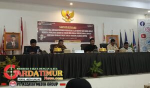 Memastikan Penyusunan Visi, Misi dan Program sesuai dengan RPJPD, Bawaslu Gowa Hadiri Giat Sosialisasi di KPU. 
