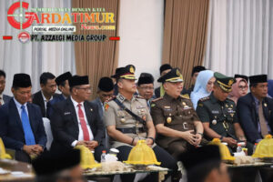 Kapolres Gowa Hadiri Pelantikan 45 Anggota DPRD. 