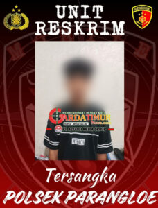 Unit Reskrim Polsek Parangloe Polres Gowa Ungkap dan Tangkap Terduga Pelaku Pembunuhan Anak di Bawah Umur. 