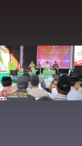 Polres Gowa Dampingi Divhumas Mabes Polri dalam Silaturahmi Kamtibmas di Ponpes Sultan Hasanuddin. 