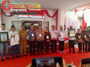 Kapolres Takalar Hadiri Rapat Pleno Terbuka Pengundian dan Penetapan Nomor Urut Paslon Bupati dan Wakil Bupati 2024.