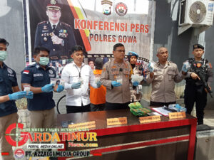 Polres Gowa Ungkap 1200 Gram Sabu Dalam Operasi di Somba Opu.