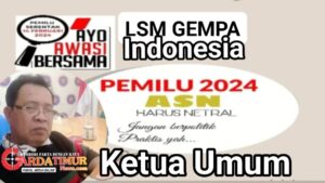 Dilarang Keras Rakyat di Intervensi Oleh Pejabat Negara , ASN, dan TNI-Polri Dalam Pilkada.