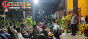 Kapolsek Ajak Komunitas Arisan Sosial Manggala Ikut Pelihara Kamtibmas.