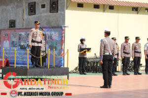 Wakapolres Gowa Pimpin Apel Gelar Pasukan Operasi “Zebra Pallawa 2024”.