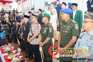 Kapolres Takalar Hadiri Pengucapan Sumpah/Janji Pimpinan DPRD Kabupaten Takalar Masa Jabatan Tahun 2024-2029.