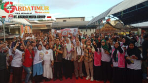 Kampanye Terbatas AURAMA Diyakini Menang Pemilihan Bupati Gowa Oleh Warga Palantikan, Somba Opu. 